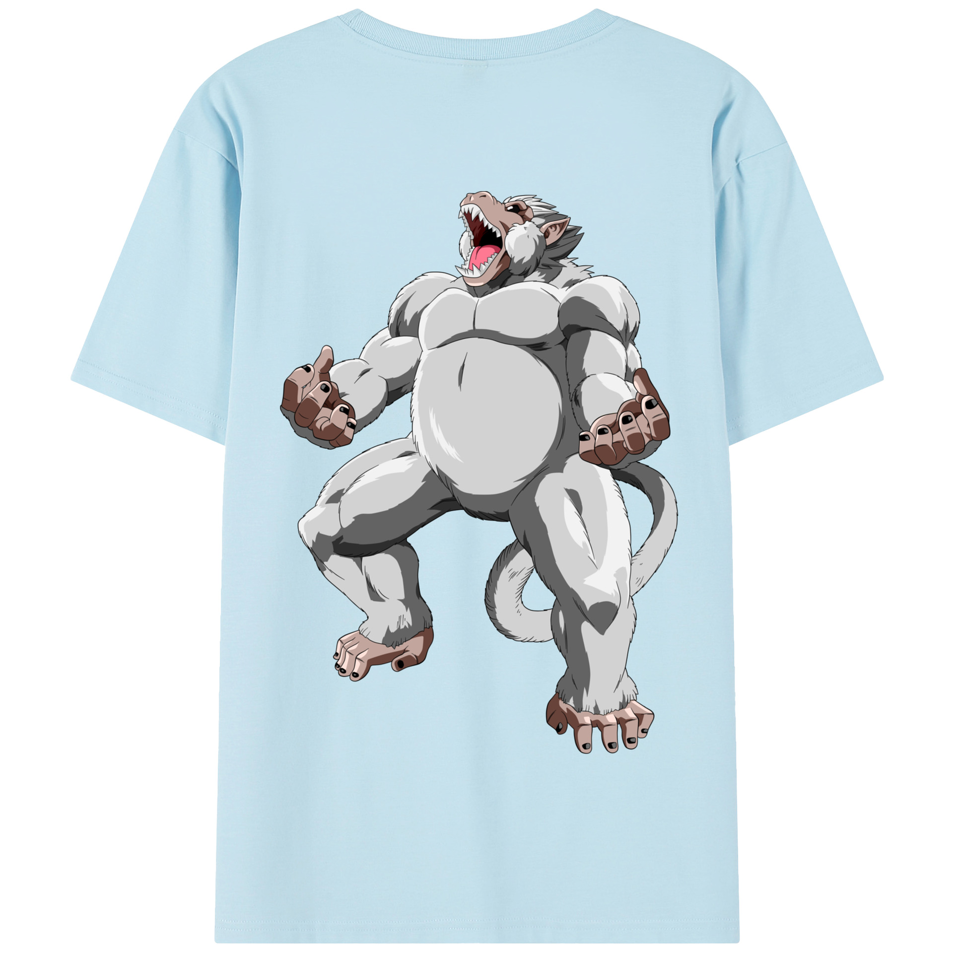 （画像用） ドラゴンボール DRAGON BALL 綿100％半袖Tシャツ（背面プリント）